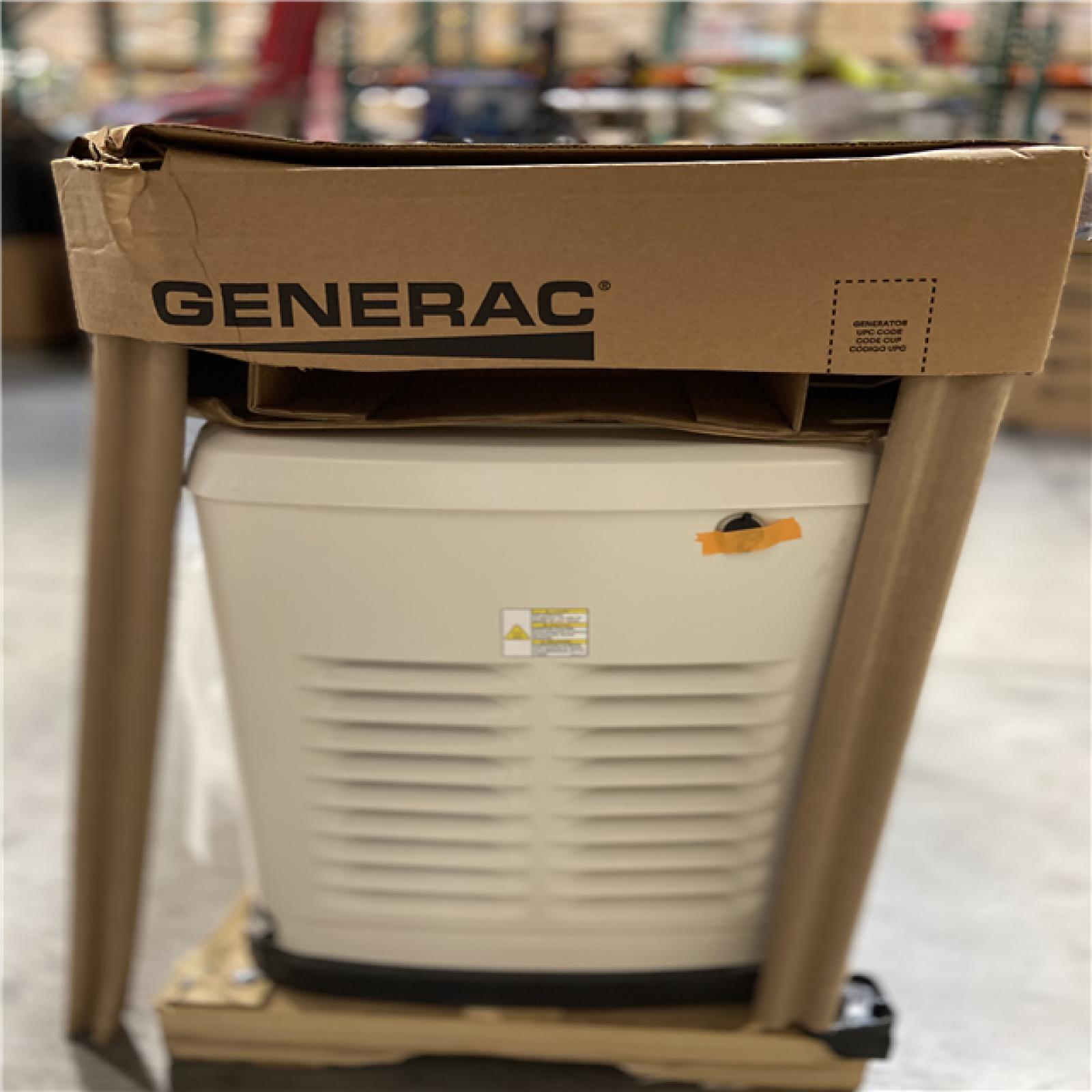 DALLAS LOCATION - Generac 26,000 Watt - Dual Fuel Air- Cooled Whole House Home Standby Generator,