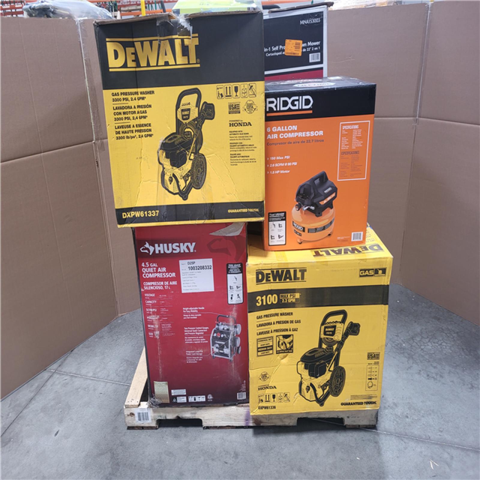 CALIFORNIA AS-IS OUTDOOR POWER EQUIPMENT
