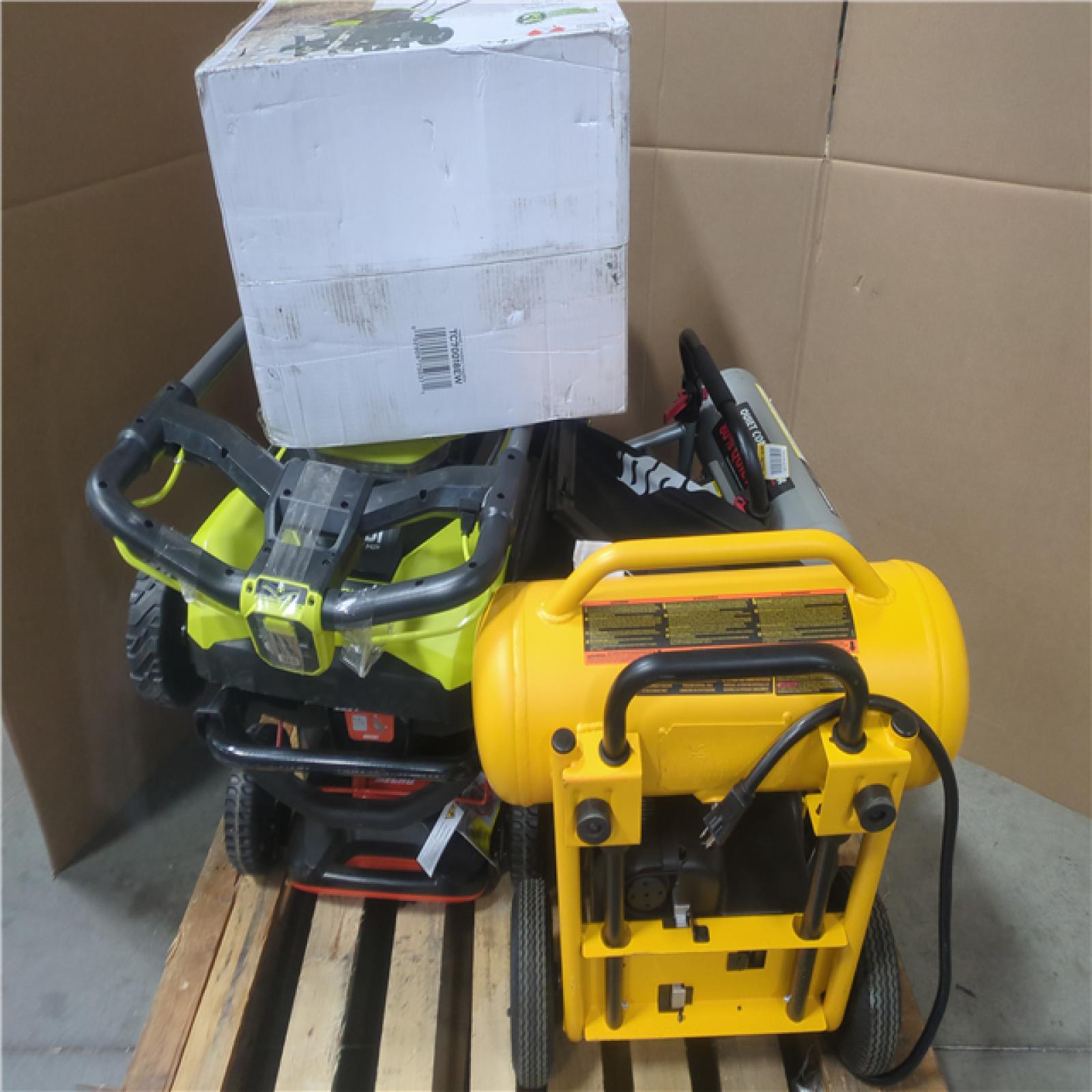 CALIFORNIA AS-IS OUTDOOR POWER EQUIPMENT