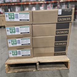DALLAS LOCATION- Siemens PN Series 125 Amp 16-Space 32-Circuit Main Lug Plug-On Neutral Load Center PALLET (16 UNITS)