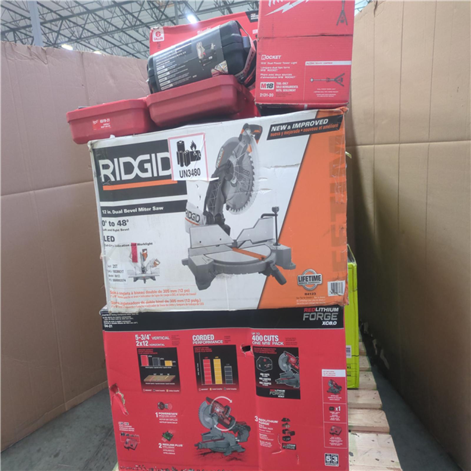 CALIFORNIA AS-IS TOOL PALLET