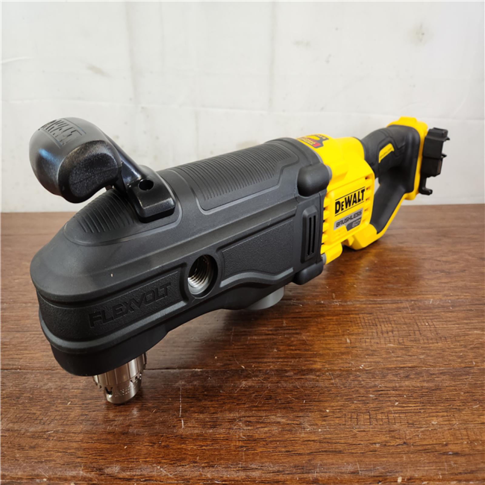 AS-IS DeWalt FLEXVOLT 60V MAX Brushless Cordless In-line 1/2 in. Stud & Joist Drill with E-Clutch Kit