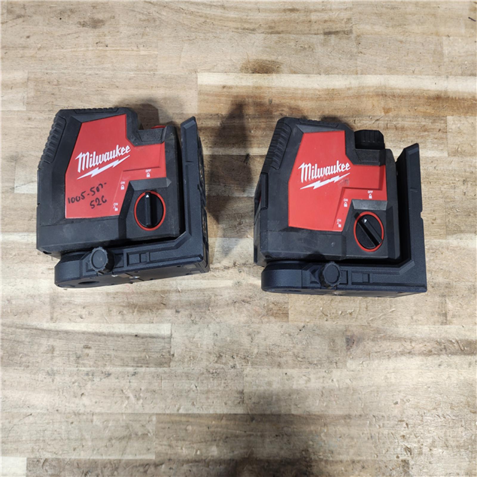 HOUSTON LOCATION - AS - IS MILWAUKEE 2 CROSSLINE LASER COMBO