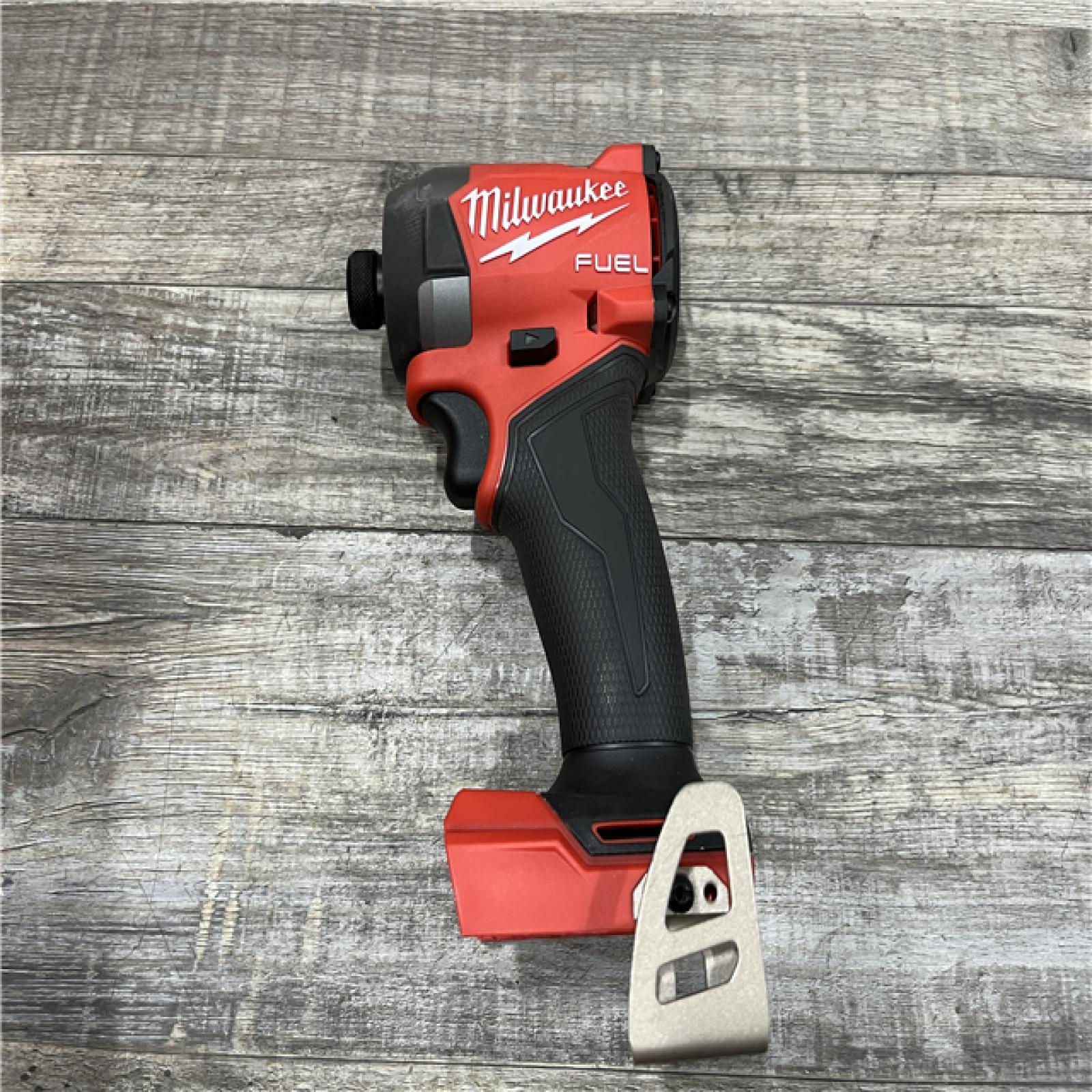 AS-IS Milwaukee FUEL 18V Lithium-Ion Brushless Cordless 1/4 in. Hex Impact Driver (Tool-Only)