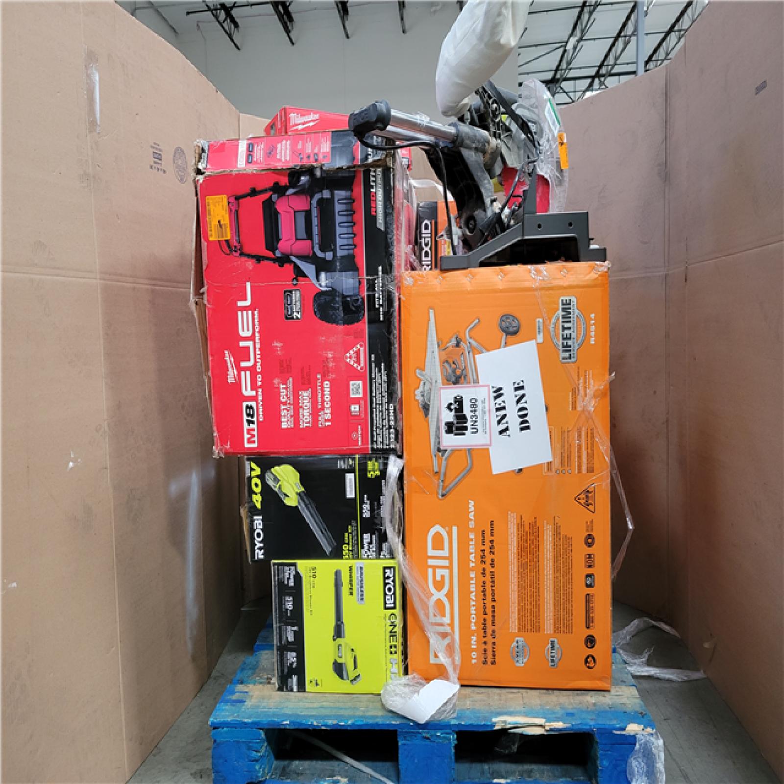 CALIFORNIA AS-IS TOOL PALLET