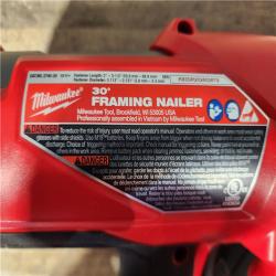 HOUSTON LOCATION - AS-IS Milwaukee FUEL 3-1/2 in. 18-Volt 30-Degree Lithium-Ion Brushless Cordless Framing Nailer (Tool-Only)