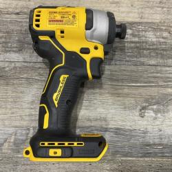 AS-IS DEWALT Atomic 20V Max Lithium-Ion Brushless Cordless Compact 1/4 in. Impact Driver Kit
