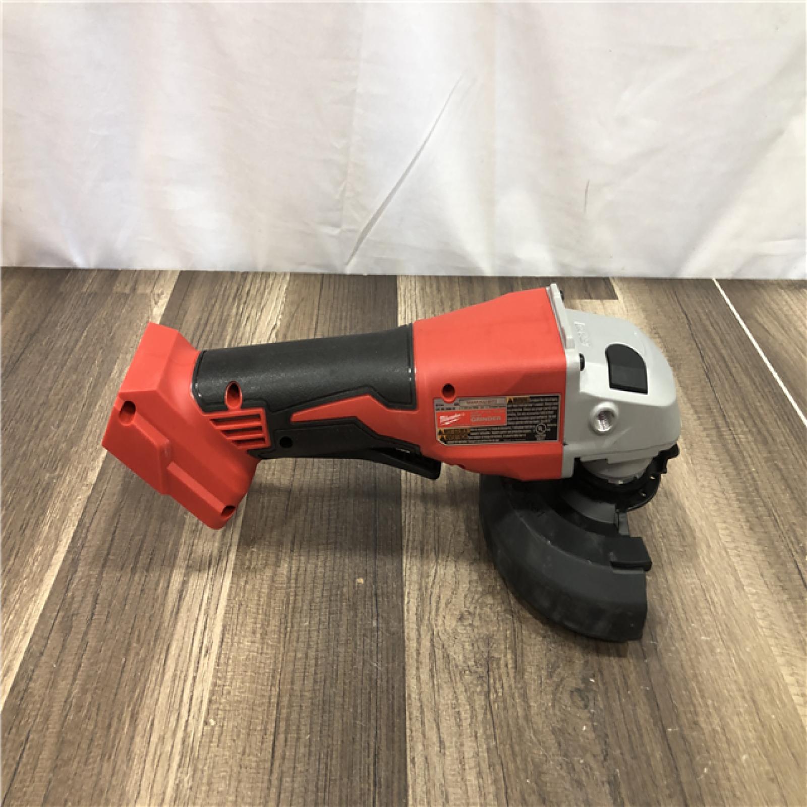 AS-IS Milwaukee 18V Lithium-Ion Brushless Cordless 4-1/2 in./5 in. Grinder w/Paddle Switch (Tool-Only)