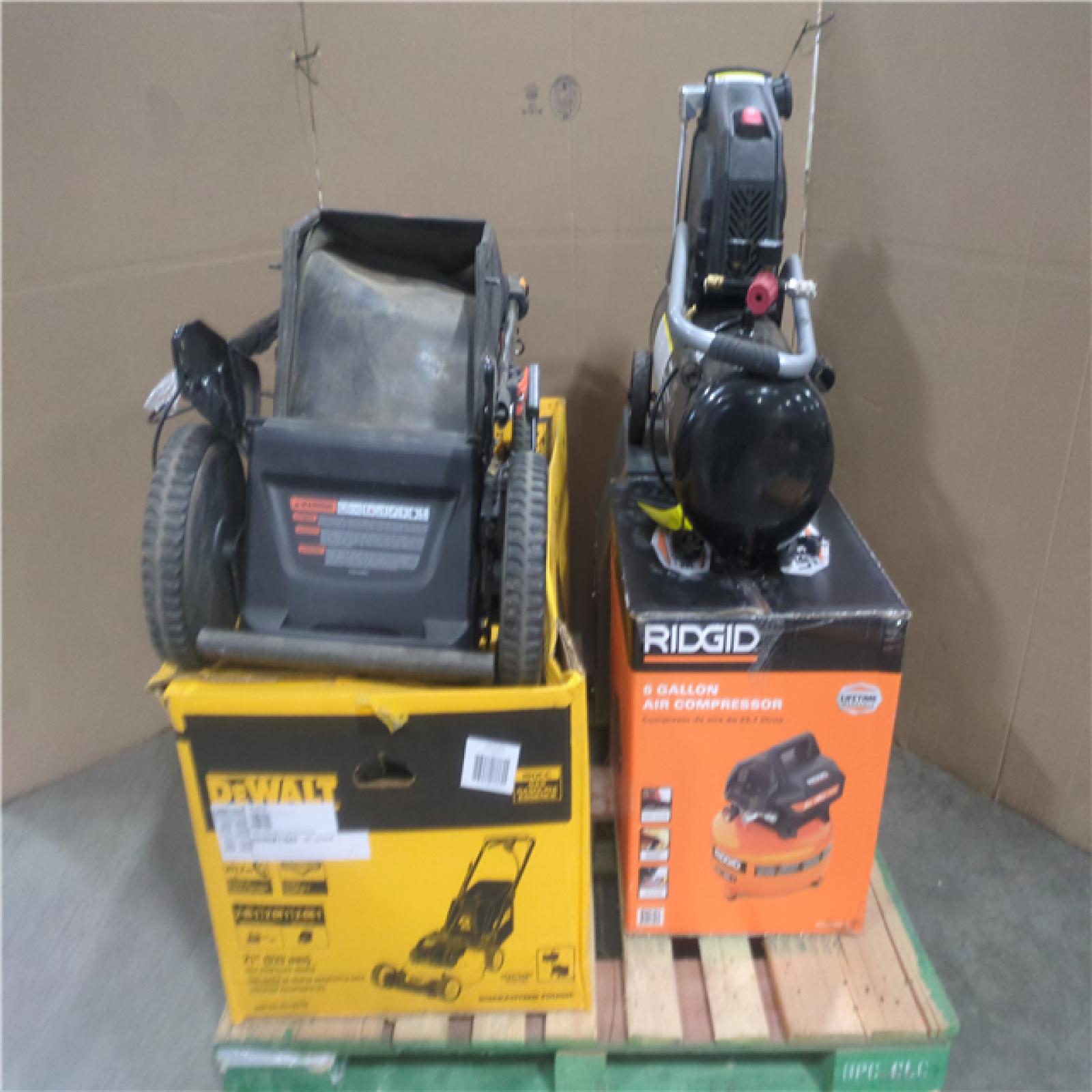 California AS-IS OUTDOOR POWER EQUIPMENT