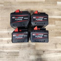 HOUSTON LOCATION - AS-IS MILWAUKEE FORGE BATTERY PACK QTY - 4