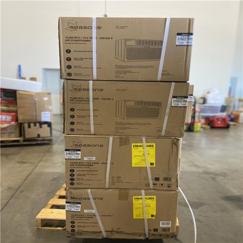DALLAS LOCATION - Seasons 12 000 BTU 230/208-Volt Through-the-Wall Unit Air Conditioner Only - 8 units