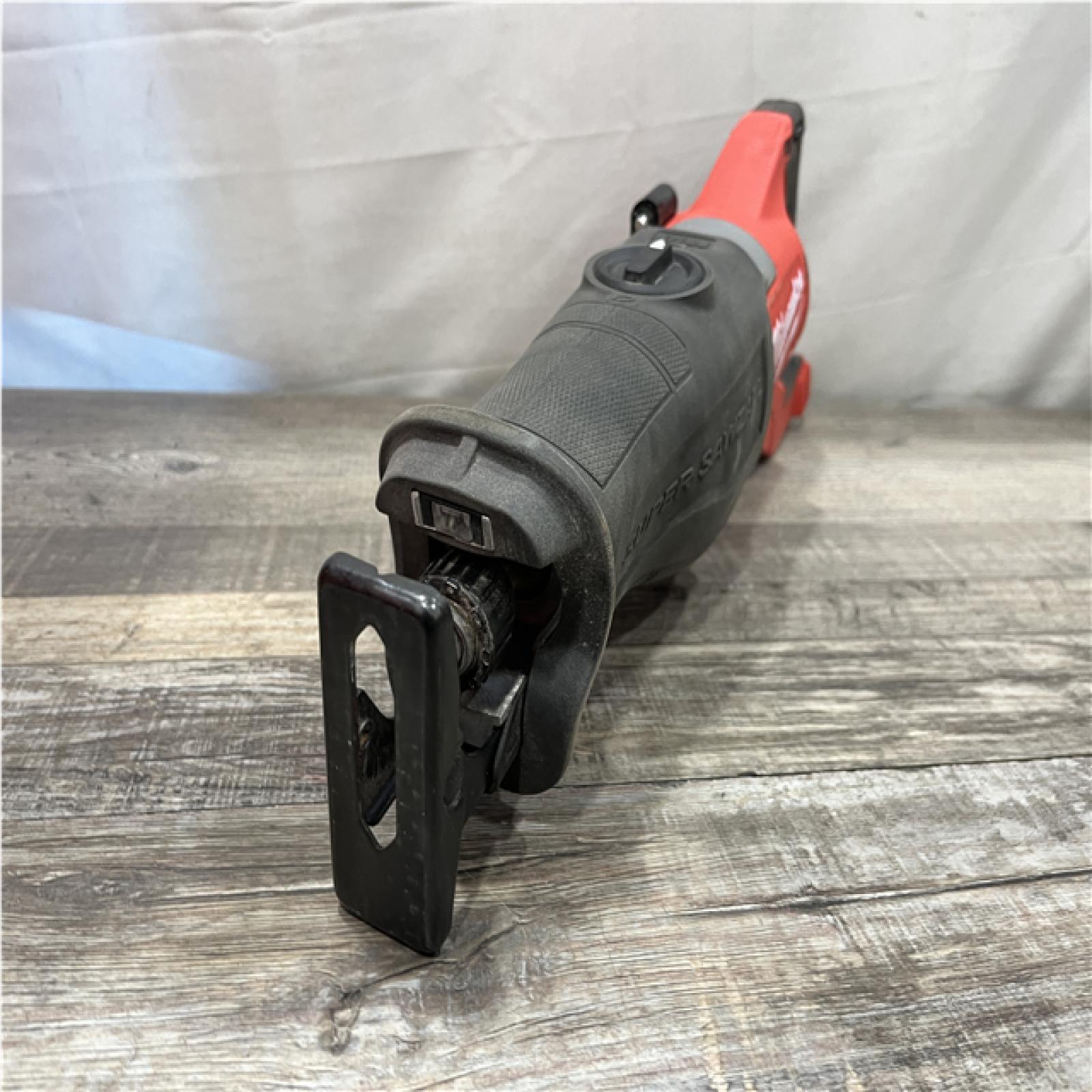 AS-IS Milwaukee FUEL 18V Lithium-Ion Brushless Cordless Super SAWZALL Orbital Reciprocating Saw (Tool-Only)