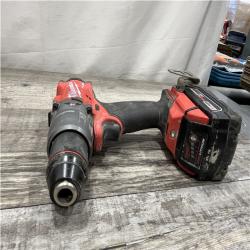 AS-IS Milwaukee FUEL 18V Lithium-Ion Brushless Cordless Hammer Drill and Impact Driver Combo Kit