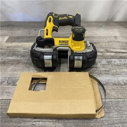 AS-IS DEWALT ATOMIC 20V MAX Cordless Brushless Compact 1-3/4 in. Bandsaw (Tool Only)