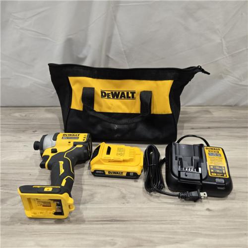 AS-IS DeWALT ATOMIC 20V MAX Cordless Compact Impact Driver Kit