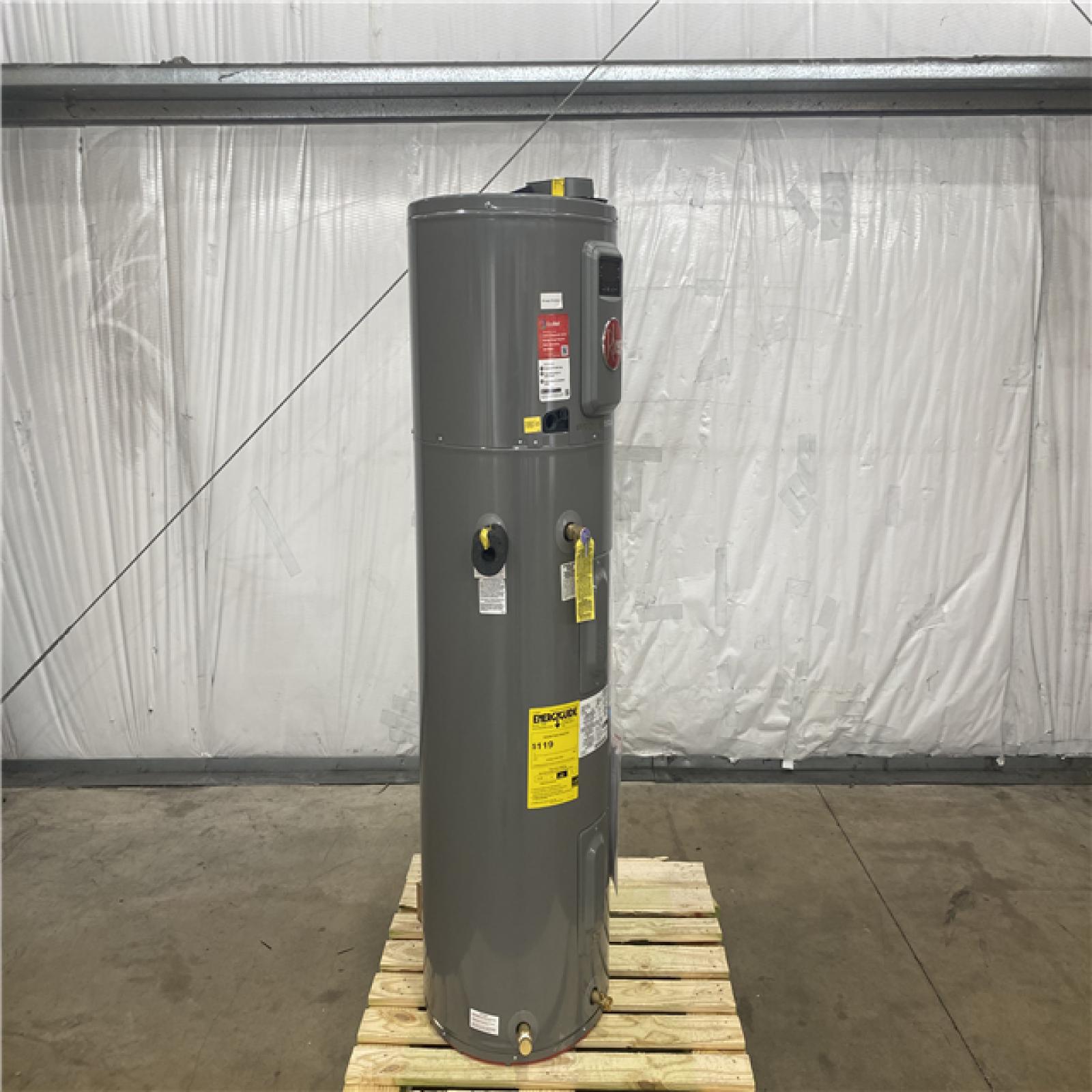 Houston Location AS IS - Rheem Electric 40-Gal Residential Hybrid Water Heater