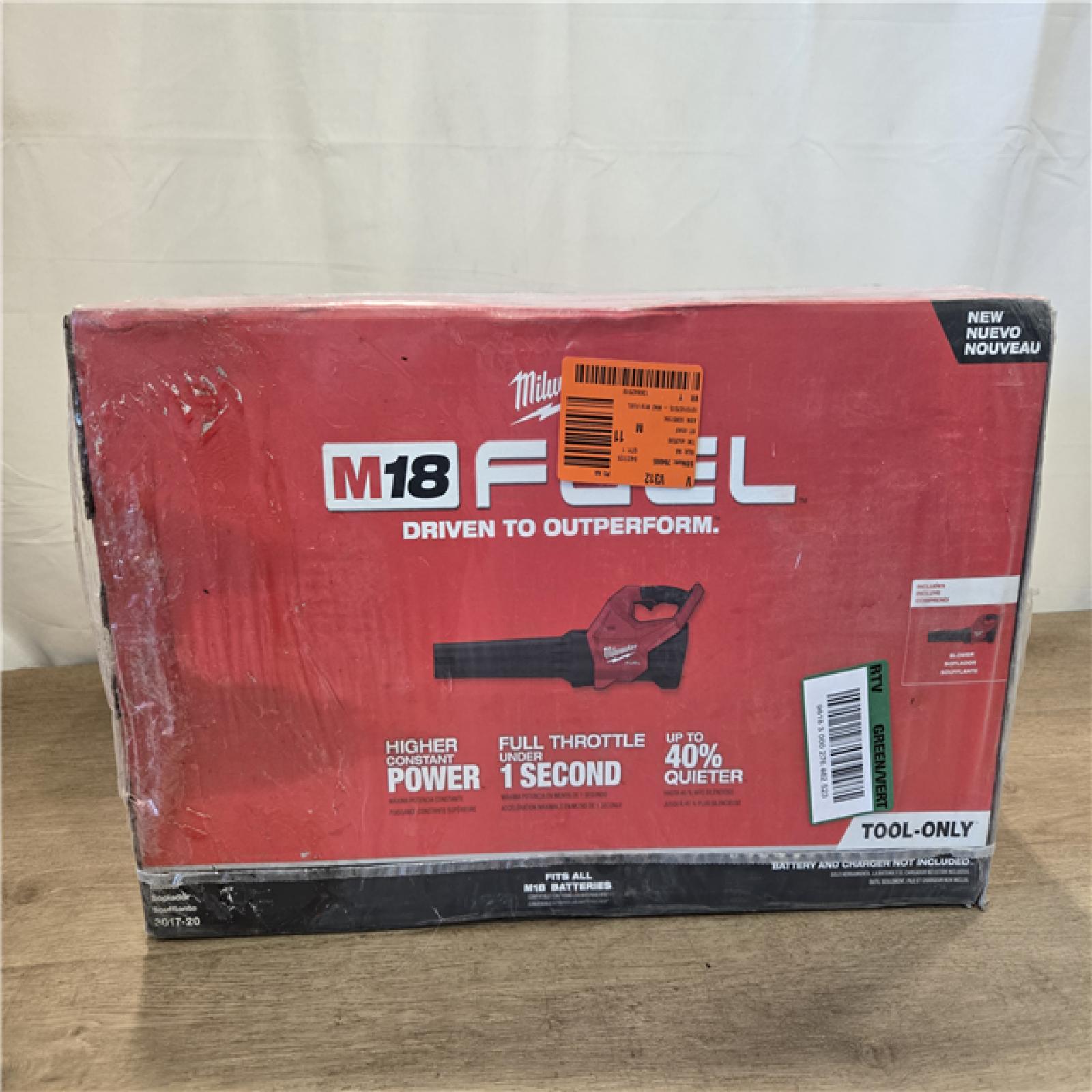AS-IS Milwaukee 18V Cordless Handheld Blower (Tool-Only)
