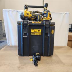 AS-IS- DEWALT 20V Lithium-Ion Cordless 6-Tool Combo Kit with 5.0 Ah and 2.0 Ah Batteries  Charger and Tough System 2.0 Rolling Toolbox