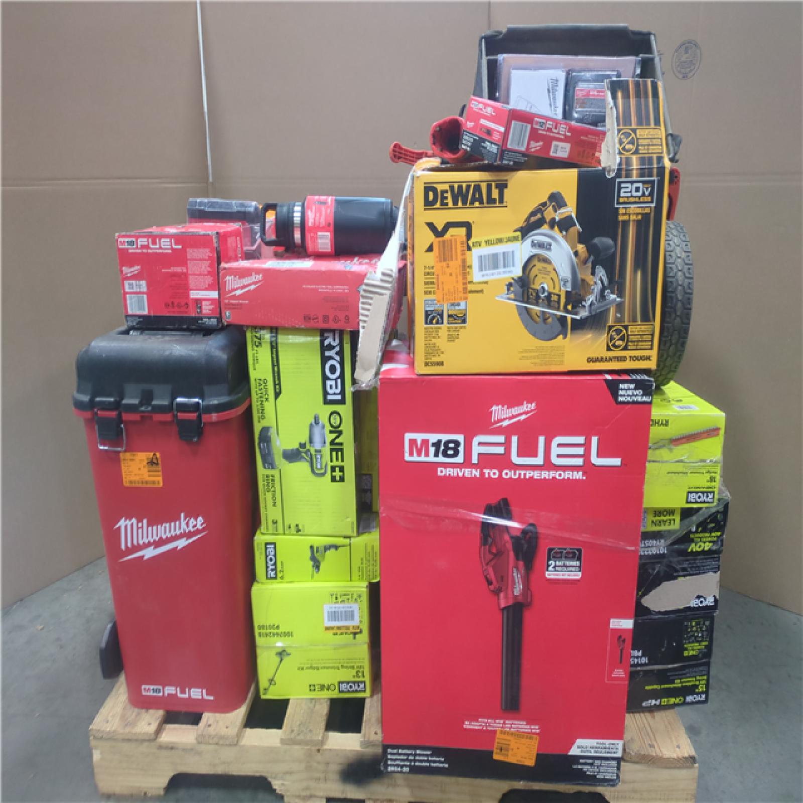 CALIFORNIA AS-IS TOOL PALLET