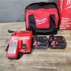 HOUSTON LOCATION - AS-IS Milwaukee 18V Cordless Brushed 2-Tool Drill/Driver and Impact Driver Kit