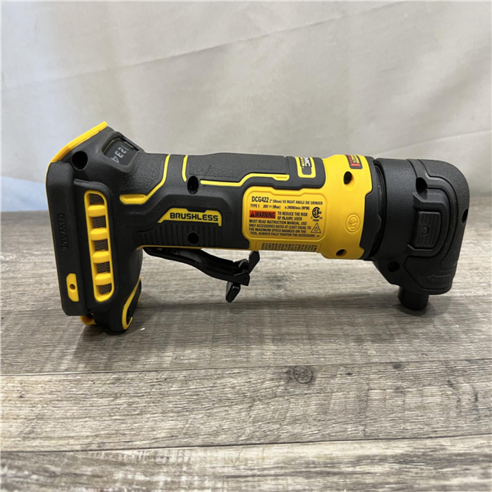 AS-IS DEWALT Atomic 20V MAX Cordless Right Angle Die Grinder (Tool Only)
