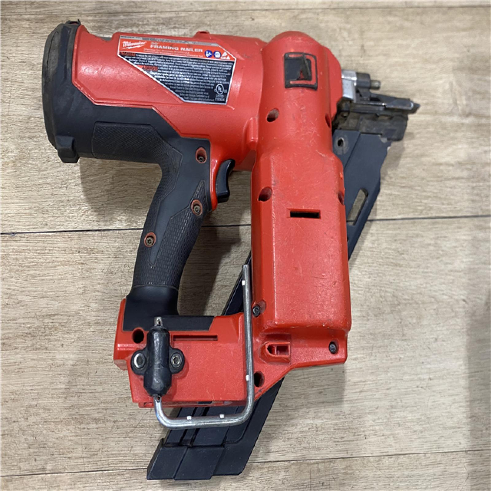 AS-IS Milwaukee FUEL 3-1/2 in. 18-Volt 30-Degree Lithium-Ion Brushless Cordless Framing Nailer (Tool-Only)