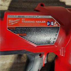 HOUSTON LOCATION - AS-IS (APPEARS LIKE NEW) Milwaukee 2744-20 M18 FUEL 3-1/2 in. 18V 21-Degree Lithium-Ion Brushless Cordless Framing Nailer (Tool-Only)