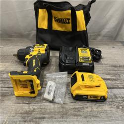 AS-IS DEWALT Atomic 20V Lithium-Ion Cordless Compact 1/2 in. Drill/Driver Kit