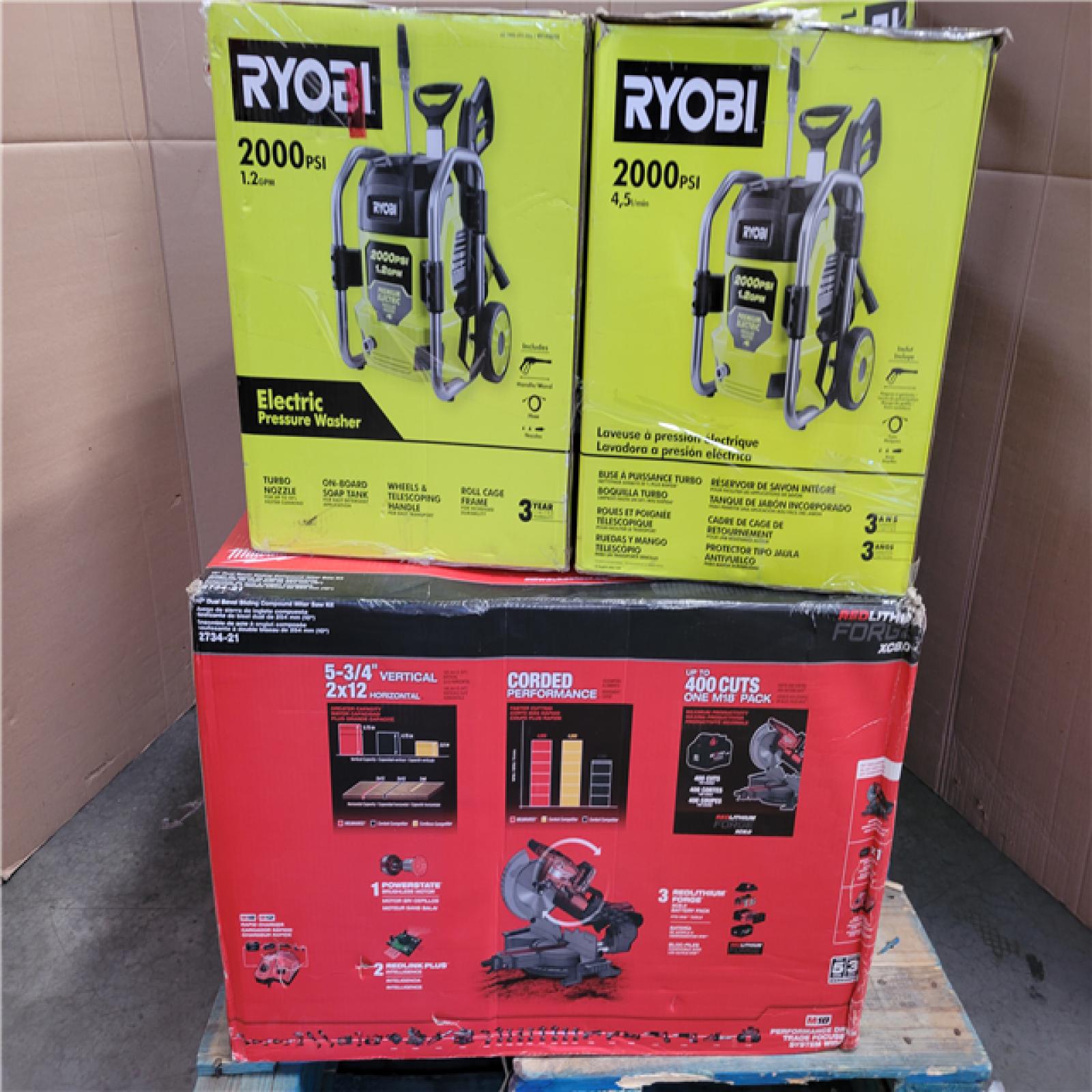 CALIFORNIA AS-IS TOOL PALLET