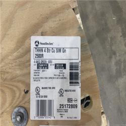 Houston Location - AS-IS home improvement pallet SOUTHWIRE THHN 4 Str Cu SIM Gn 2500R 4 AWG GREEN 600V