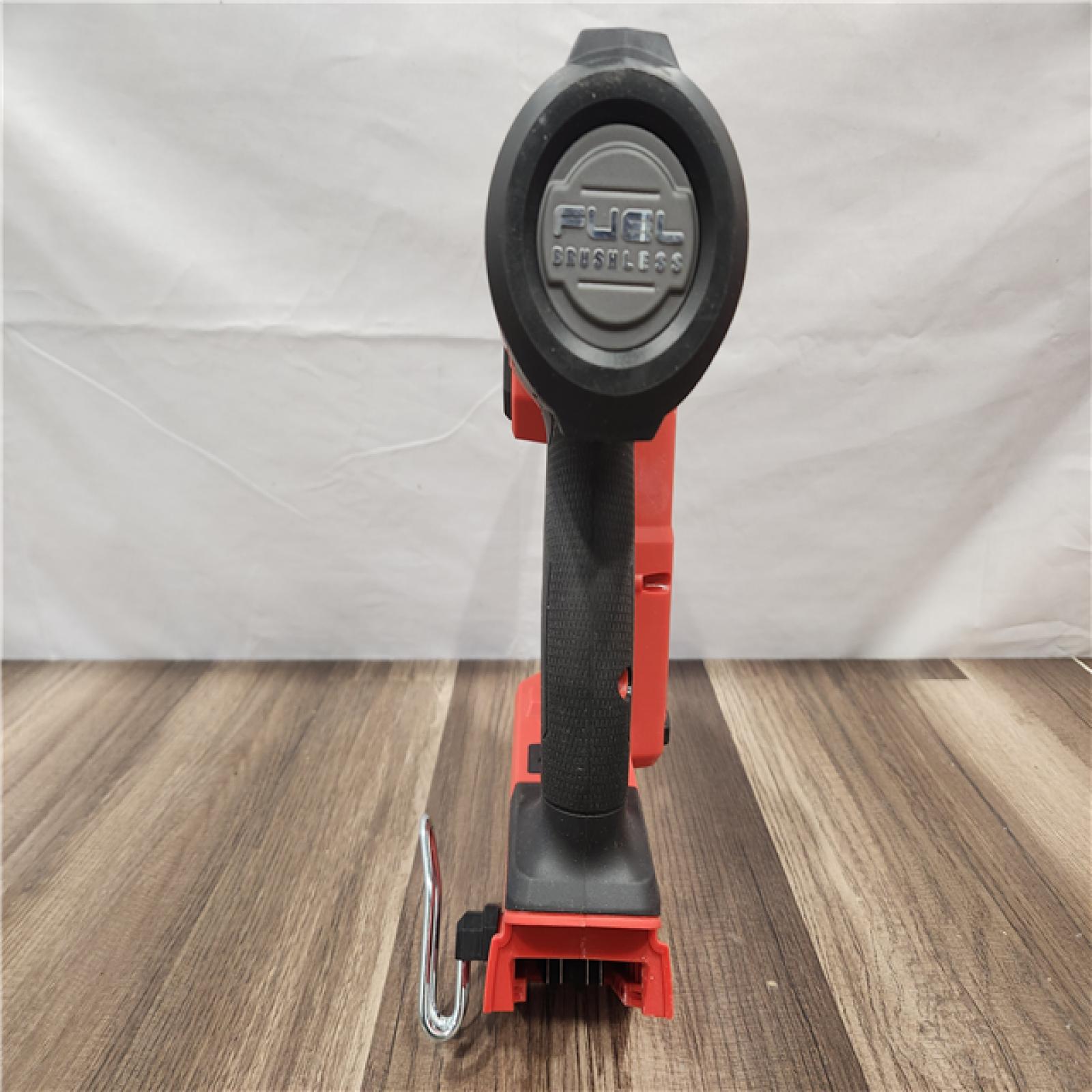 AS-IS- MILWAUKEE FUEL 18V Cordless 18-Gauge 1/4 in. Narrow Crown Stapler (Tool-Only)
