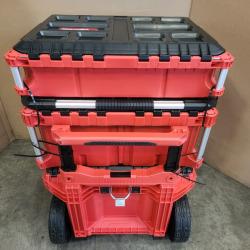 Phoenix NEW Milwaukee PACKOUT 22 in. Rolling Tool Box  22 in. Large Tool Box and 22 in. Medium Tool Box ProSystem Low Profile Handle