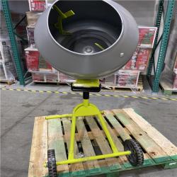 Dallas Location - As-Is RYOBI 5.0 cu. ft. Portable Concrete Mixer