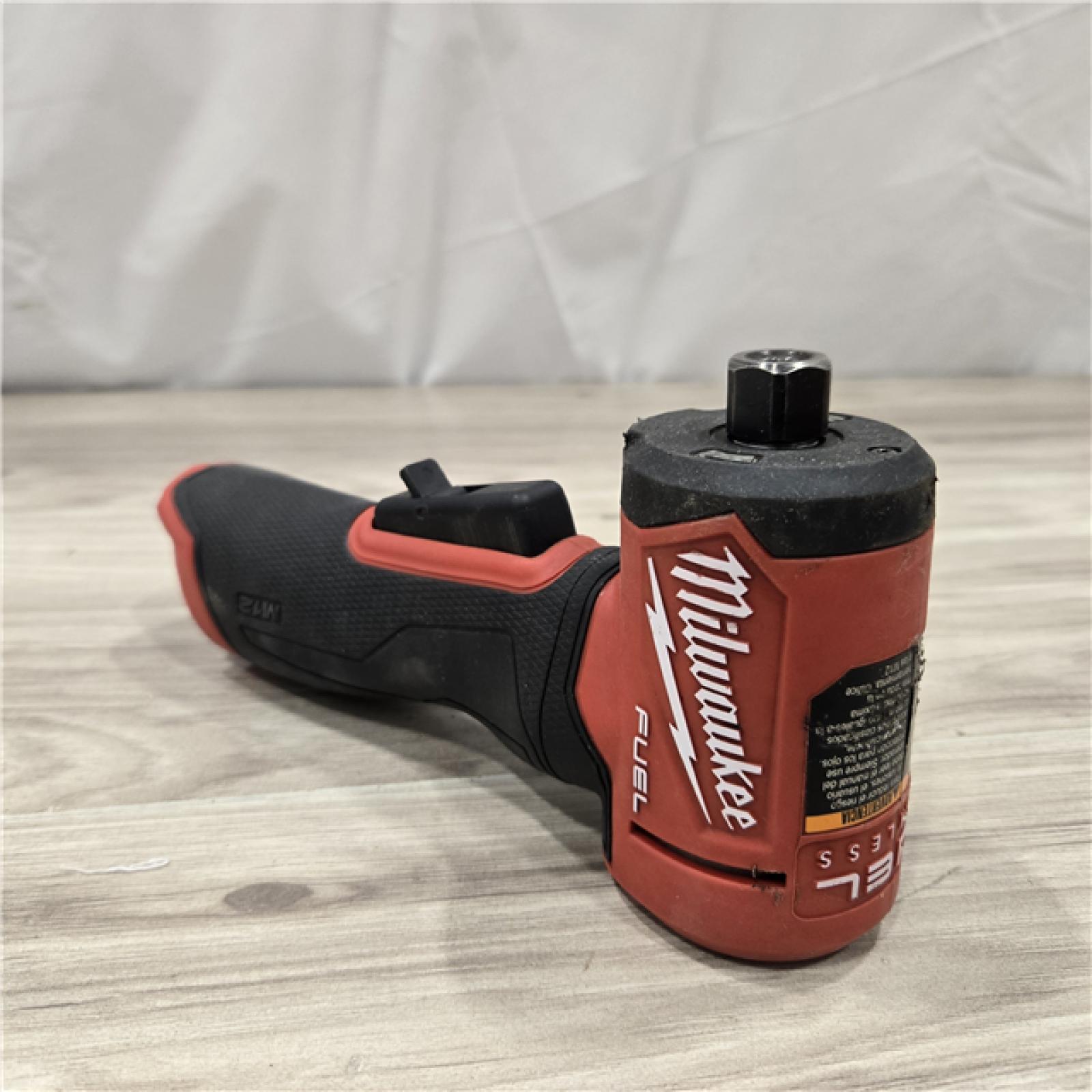 AS-IS Milwaukee M12 FUEL 1/4 Right Angle Die Grinder