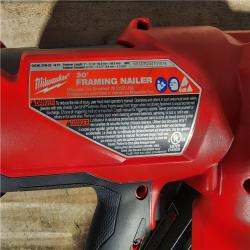 HOUSTON LOCATION - AS-IS (APPEARS LIKE NEW) Milwaukee M18 FUEL 30 Degree Framing Nailer (TOOL ONLY)