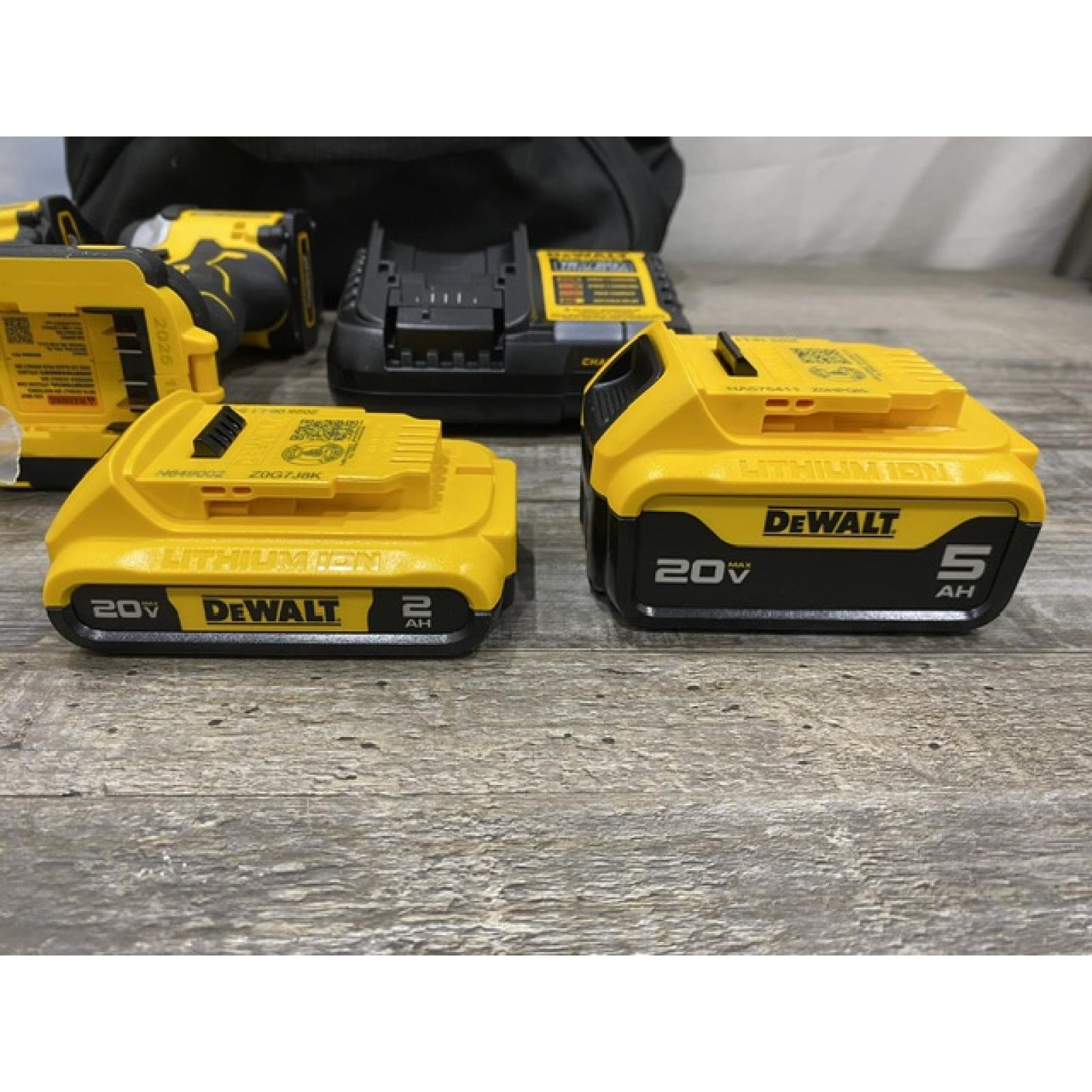 AS-IS DEWALT ATOMIC 20V MAX Lithium-Ion Cordless 2-Tool Combo Kit