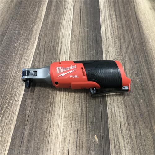 AS-IS Milwaukee  FUEL 12-Volt Lithium-Ion Brushless Cordless High Speed 3/8 in. Ratchet (Tool-Only)