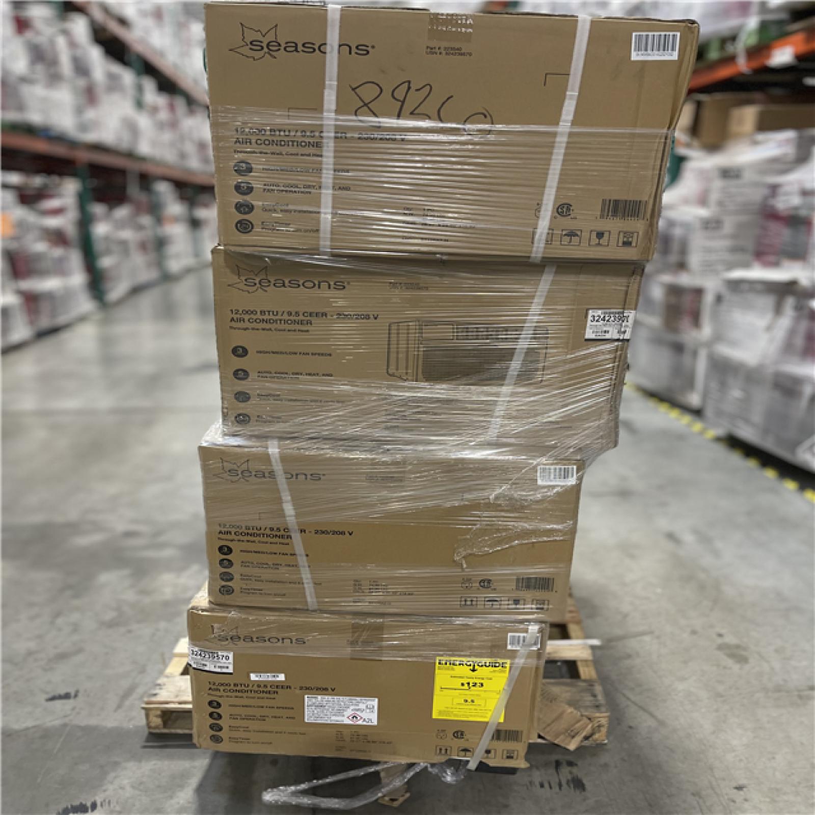 DALLAS LOCATION - SEASONS 12 000 BTU AIR CONDITIONER