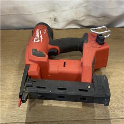 AS-IS Milwaukee FUEL 18-Volt Lithium-Ion Brushless Cordless 18-Gauge 1/4 in. Narrow Crown Stapler (Tool-Only)