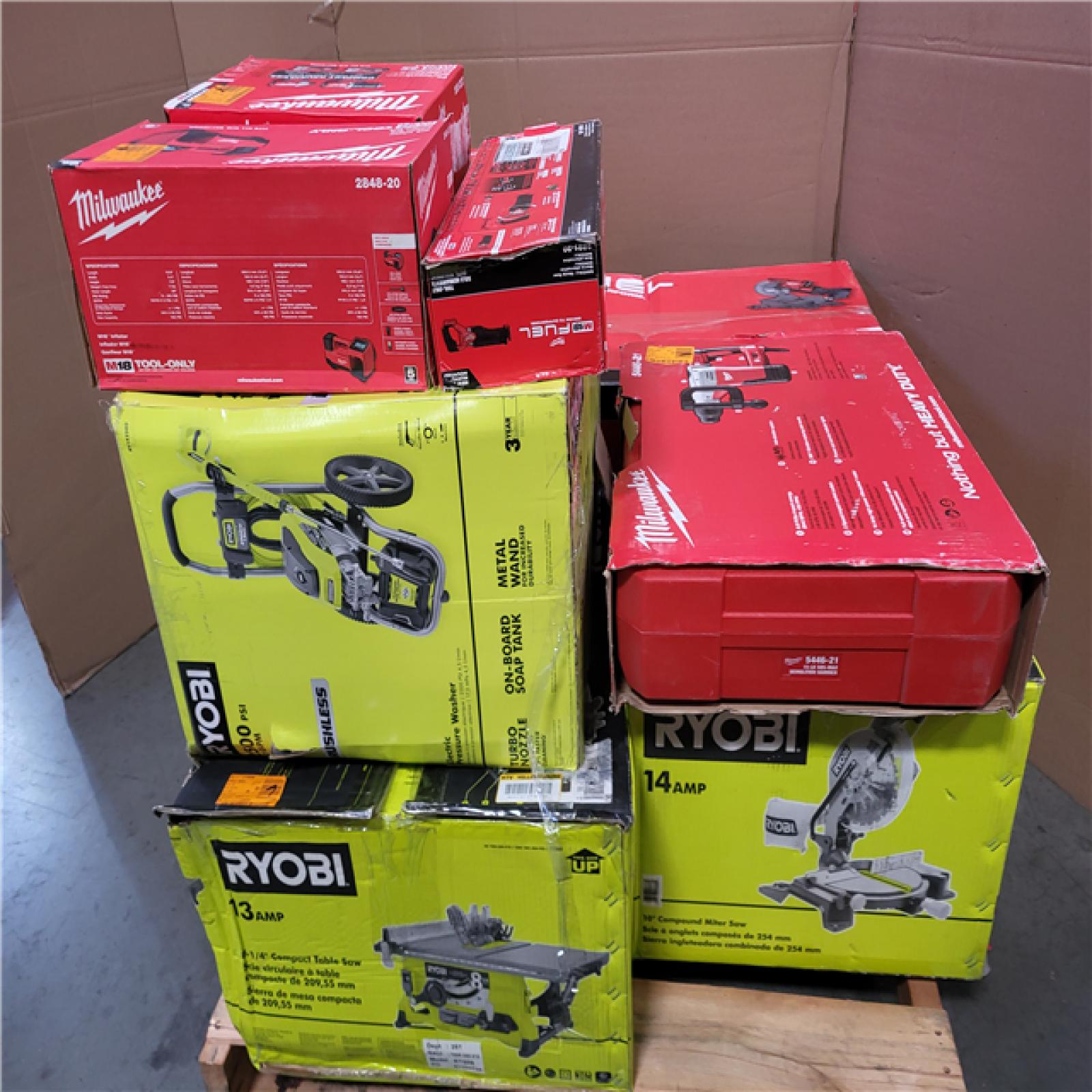 CALIFORNIA AS-IS TOOL PALLET