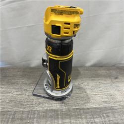 AS-IS DEWALT 20V MAX XR Cordless Brushless Fixed Base Compact Router (Tool Only)