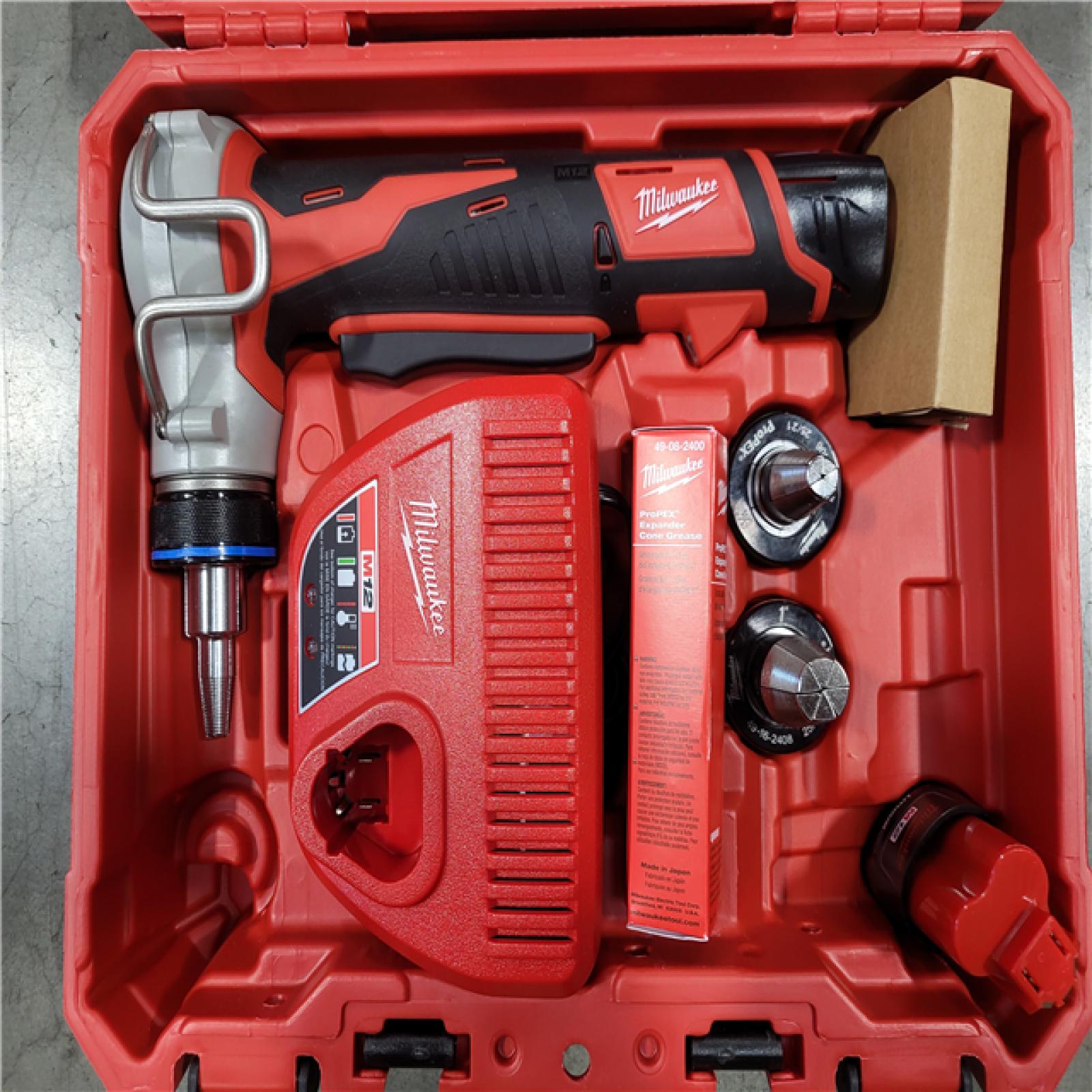CALIFORNIA NEW MILWAUKEE M12 PEX EXPANDER KIT