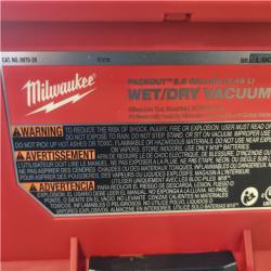 AS-IS - Milwaukee FUEL PACKOUT 18-Volt Lithium-Ion Cordless 2.5 Gal. Wet/Dry Vacuum (Vacuum-Only)