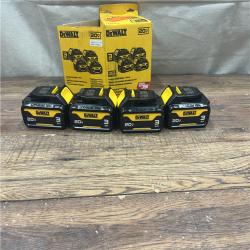 AS-IS DEWALT 20V Max 3Ah Battery 4 Pack