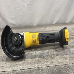 AS-IS DEWALT 20V MAX Lithium-Ion Cordless 4-1/2 in. - 5 in. Angle Grinder Kit