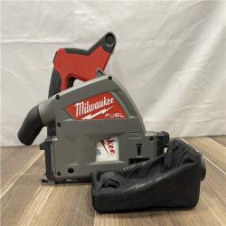 AS-IS Milwaukee M18 FUEL 18V Lithium-Ion Cordless Brushless 6-1/2 in. Plunge Cut Track Saw (Tool-Only)