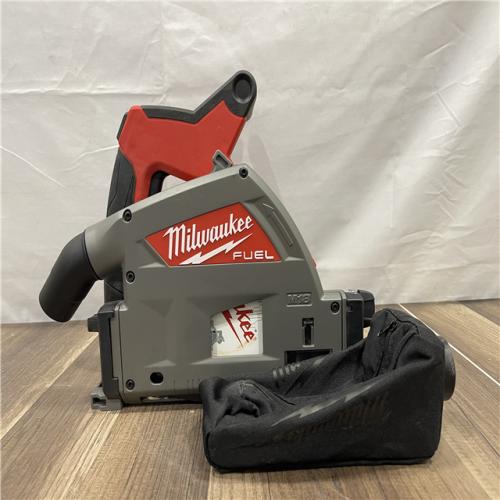 AS-IS Milwaukee M18 FUEL 18V Lithium-Ion Cordless Brushless 6-1/2 in. Plunge Cut Track Saw (Tool-Only)