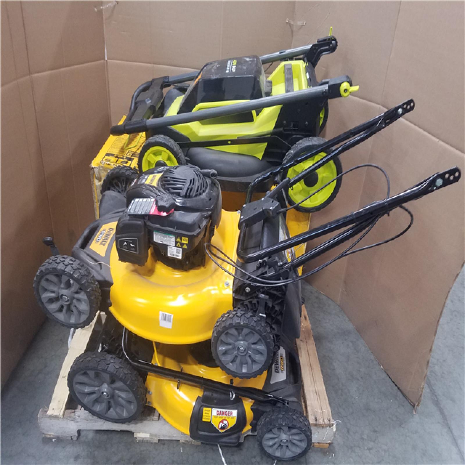 CALIFORNIA AS-IS OUTDOOR POWER EQUIPMENT
