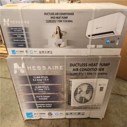 Phoenix NEW Hessaire DIY 22 SEER2 12 000 BTU Wi-Fi 1-Ton Ductless Mini Split Air Conditioner and Heat Pump Variable Speed Inverter-115-Volt (SEALED)