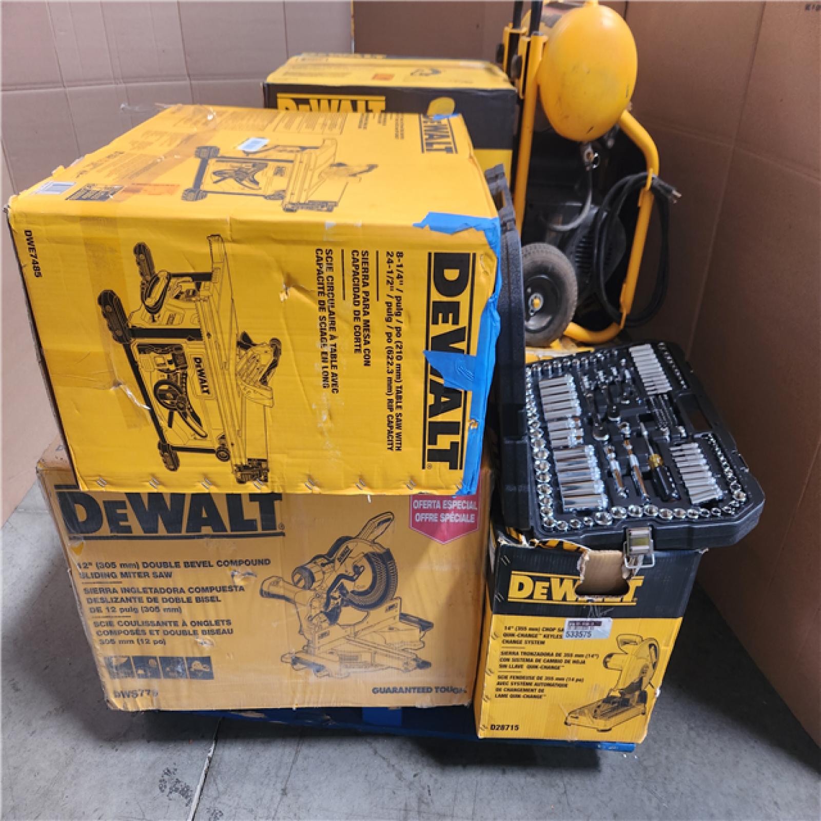 CALIFORNIA AS-IS TOOL PALLET